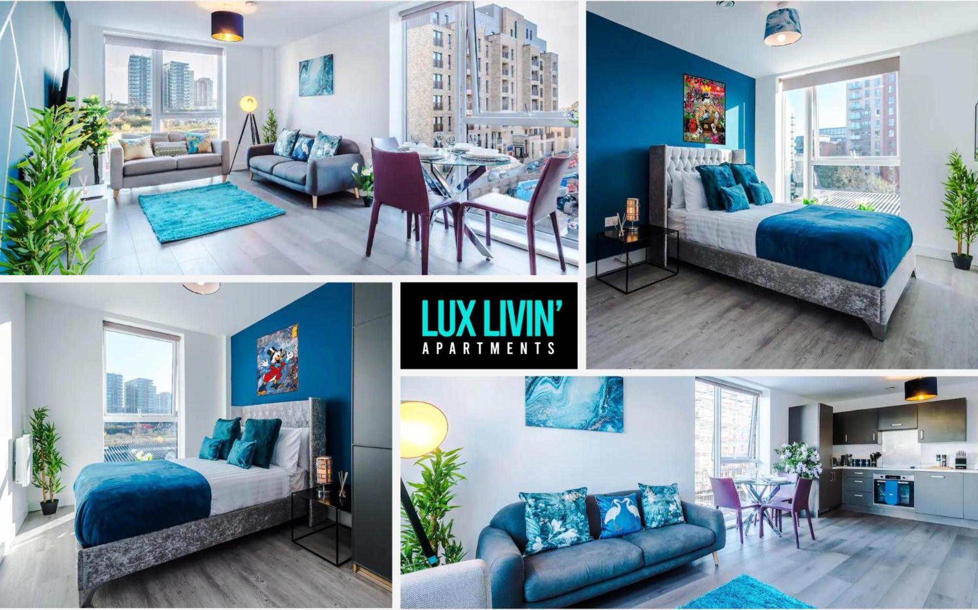 Lux Livin' Apartments - Luxury 5 Bed Apartment Manchester City Centre Zewnętrze zdjęcie