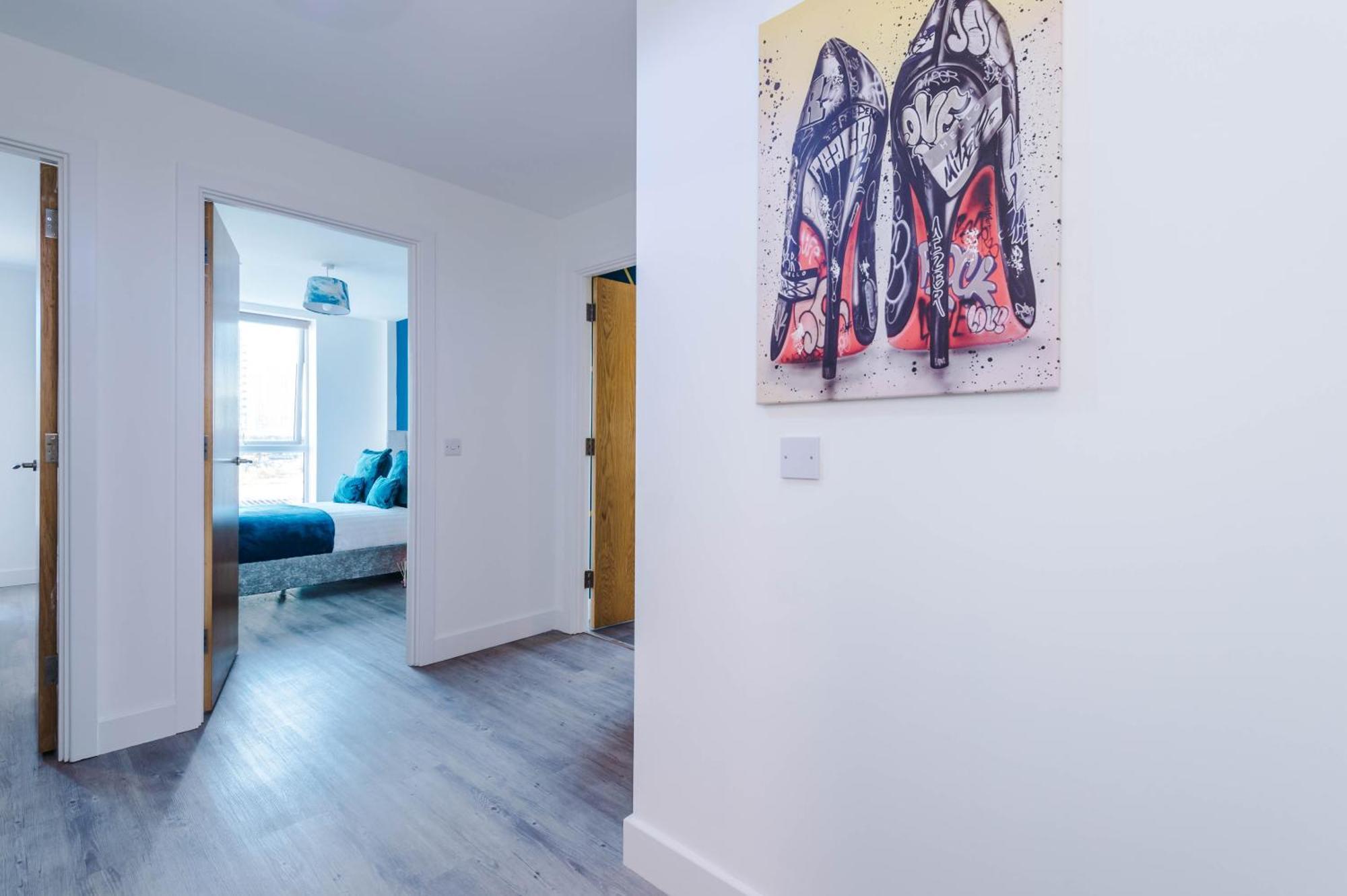 Lux Livin' Apartments - Luxury 5 Bed Apartment Manchester City Centre Zewnętrze zdjęcie