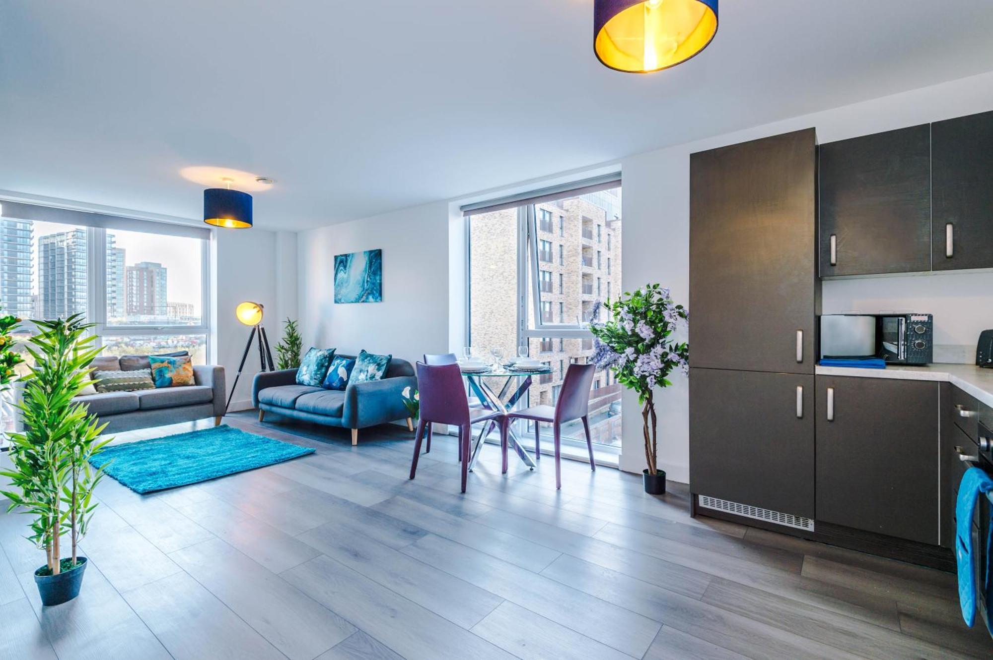 Lux Livin' Apartments - Luxury 5 Bed Apartment Manchester City Centre Zewnętrze zdjęcie
