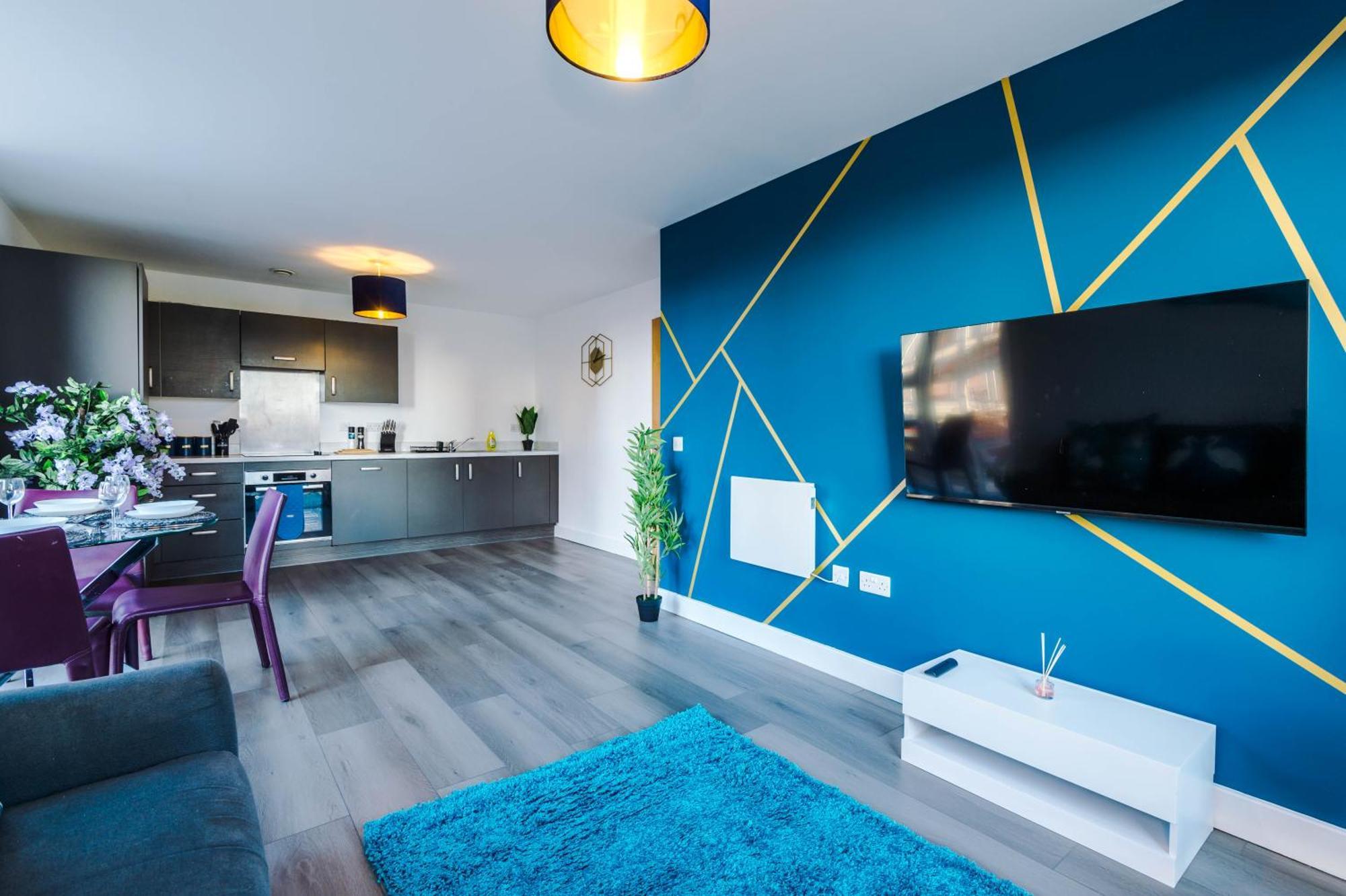 Lux Livin' Apartments - Luxury 5 Bed Apartment Manchester City Centre Zewnętrze zdjęcie
