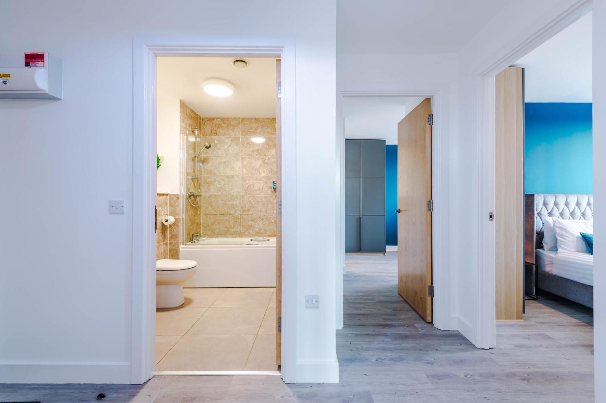 Lux Livin' Apartments - Luxury 5 Bed Apartment Manchester City Centre Zewnętrze zdjęcie